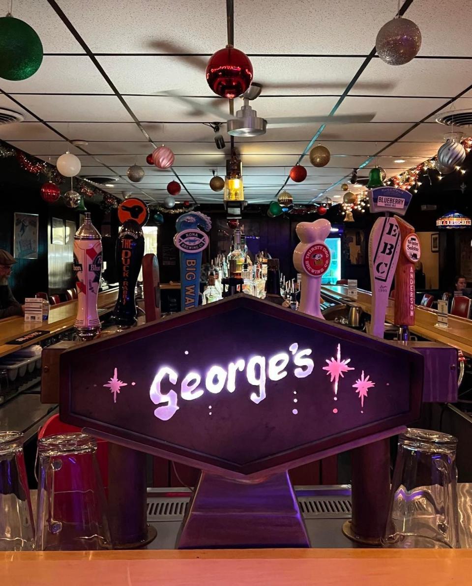 Date night options include exploring downtown Canton and its shops, eateries, art galleries and casual spots like George's Lounge, known for its burgers, shakes, hand-cut fries and assorted cocktails and adult drinks.