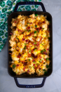 <p>This combines the creamy, cheesiness of a classic <a href="https://www.delish.com/cooking/recipe-ideas/g2962/50-most-delish-mac-cheese/" rel="nofollow noopener" target="_blank" data-ylk="slk:macaroni & cheese;elm:context_link;itc:0;sec:content-canvas" class="link ">macaroni & cheese</a> and the amazing fix-ins (hint: BACON) from a <a href="https://www.delish.com/cooking/recipe-ideas/a28437793/twice-baked-potatoes-recipe/" rel="nofollow noopener" target="_blank" data-ylk="slk:twice baked potato;elm:context_link;itc:0;sec:content-canvas" class="link ">twice baked potato</a>, into one incredible <a href="https://www.delish.com/cooking/recipe-ideas/g3593/low-carb-recipes/" rel="nofollow noopener" target="_blank" data-ylk="slk:low-carb;elm:context_link;itc:0;sec:content-canvas" class="link ">low-carb</a> <a href="https://www.delish.com/cooking/g1702/casserole-recipes/" rel="nofollow noopener" target="_blank" data-ylk="slk:casserole;elm:context_link;itc:0;sec:content-canvas" class="link ">casserole</a>.</p><p>Get the <strong><a href="https://www.delish.com/cooking/recipe-ideas/recipes/a49535/loaded-cauliflower-bake-recipe/" rel="nofollow noopener" target="_blank" data-ylk="slk:Loaded Cauliflower Bake recipe;elm:context_link;itc:0;sec:content-canvas" class="link ">Loaded Cauliflower Bake recipe</a></strong>.</p>
