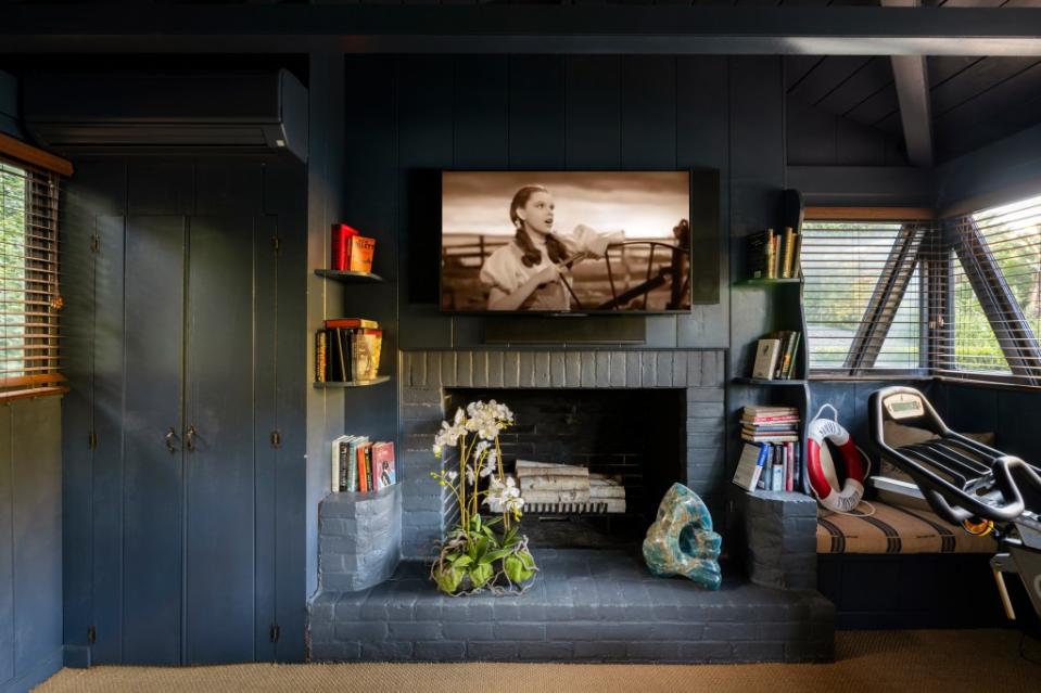 The home certainly pays homage to its original owner. Paul Barnaby