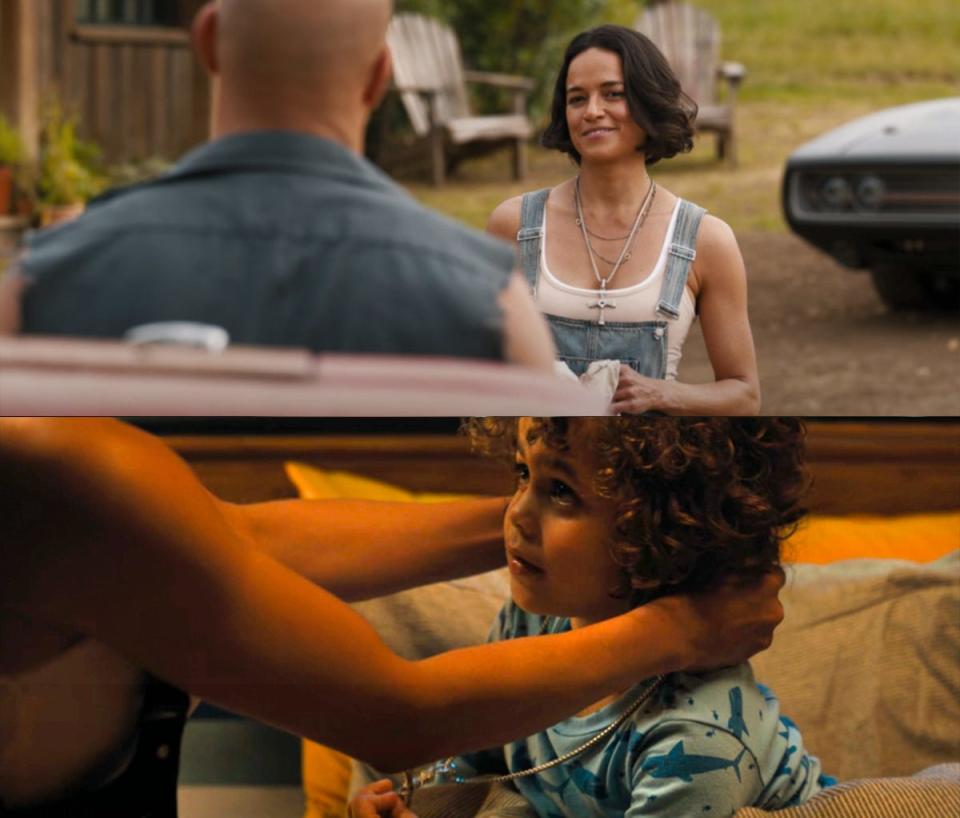 Dom's chain in Fast and Furious