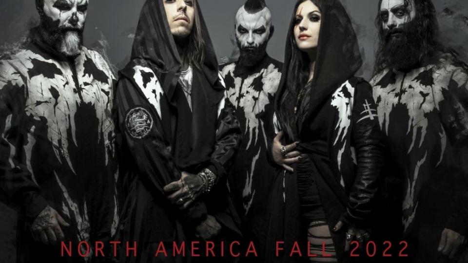 Lacuna Coil tour poster 2022