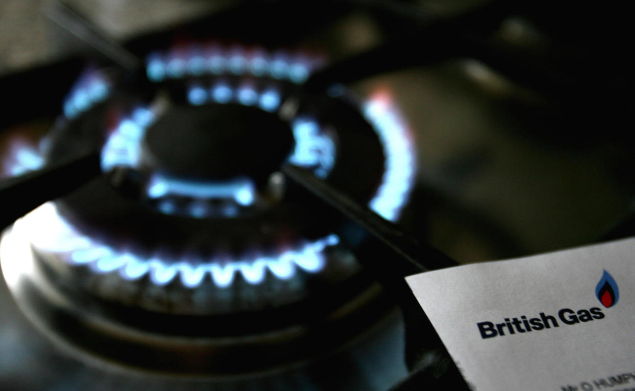 Operating profit at the British Gas energy arm fell 43% in the first six months of 2022. Photo: Owen Humphreys/PA 