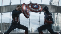 <p> Who would win in a fight between Captain America and Captain America? We may never know, because without wanting to physically injure… himself (?), Cap distracts himself by telling himself that Bucky is still alive. It’s a compassionate way to end a battle, a wholesome solution to a complicated situation. </p>