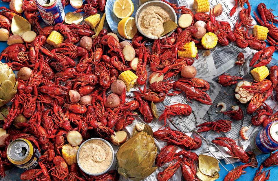 SL's Stovetop Crawfish Boil