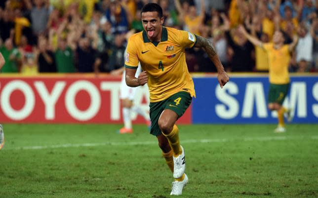  Tim Cahill's impressive for the Socceroos in the Asian Cup has attracted interest from several clubs.