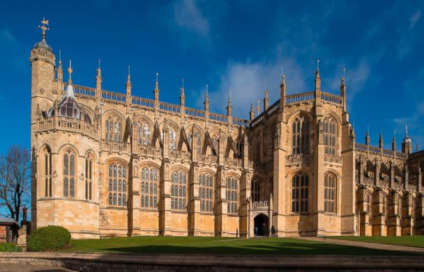 PHOTO: A general view shows St George's Chapel at Windsor Castle, west of London, on Feb. 11, 2018. (Dominic Lipinski/AFP/Getty Images)