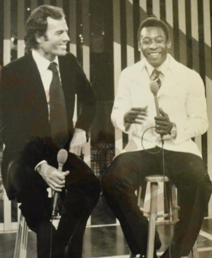 Julio Iglesias y Pelé