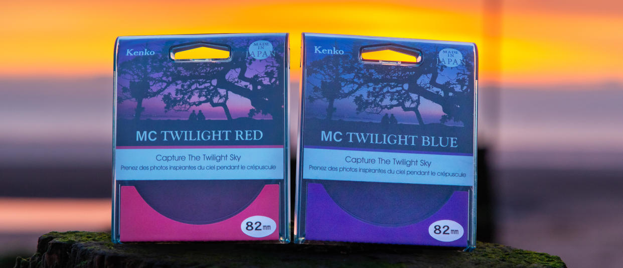  Kenko MC Twilight Red Blue filter. 