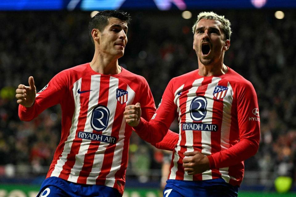 Atletico Madrid striker has preference over exit route