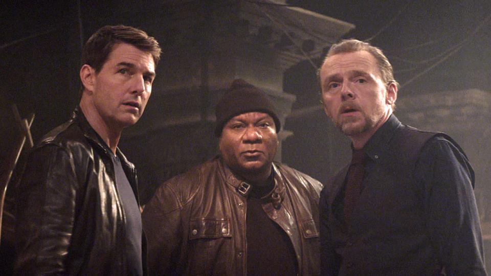 Tom Cruise, Ving Rhames and Simon Pegg in Mission: Impossible - Dead Reckoning Part One