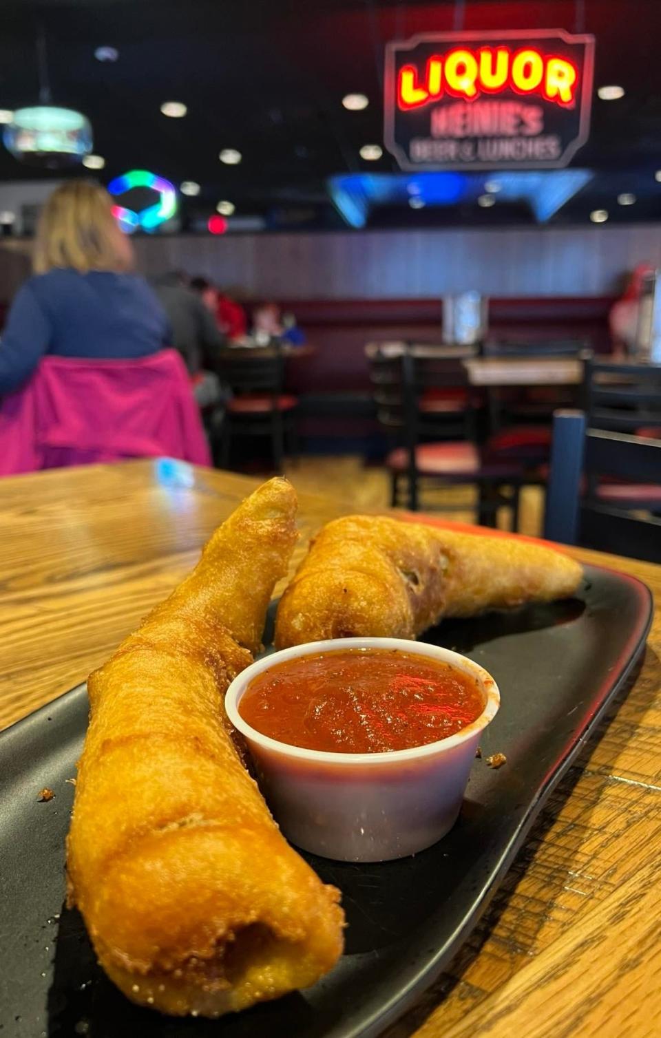 Stuffed Hungarian peppers are a winning appetizer at Walther's Twin Tavern in North Canton, which serves breakfast, lunch and dinner.