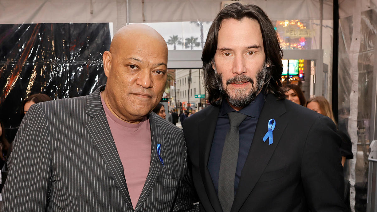 Keanu Reeves, Laurence Fishburne and More Hit the John Wick 4 Red