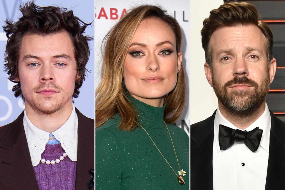 Harry Styles, Olivia Wilde, Jason Sudekis