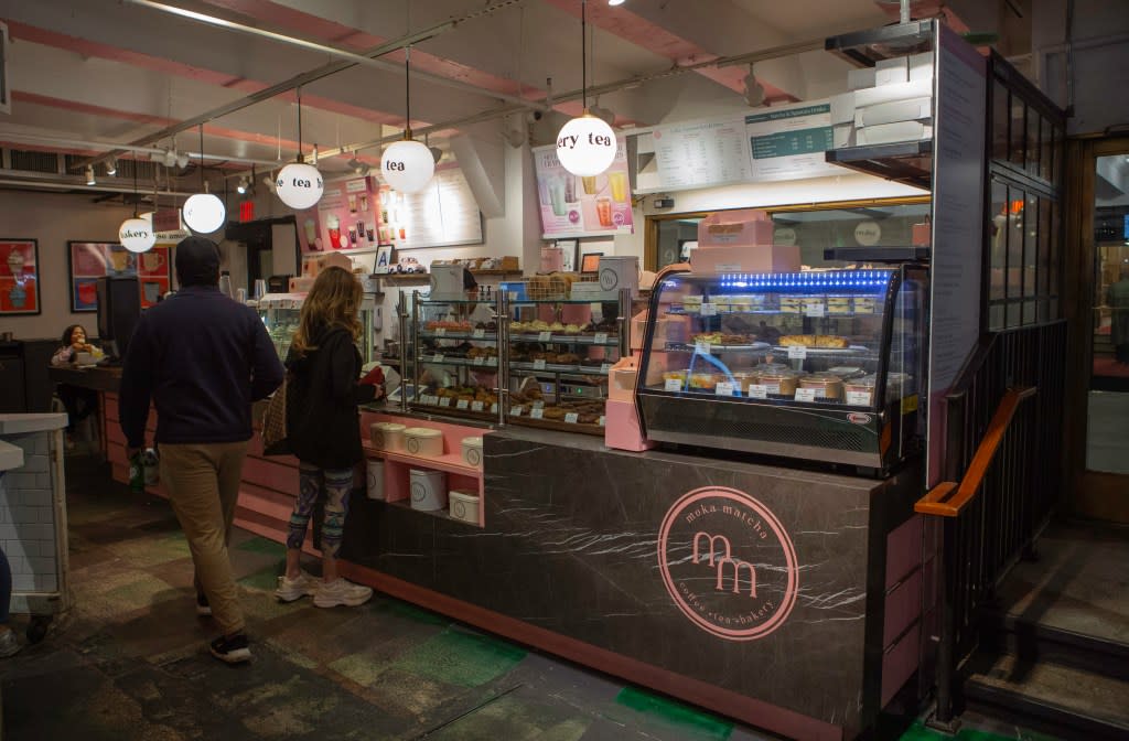 One of the new booths in Vanderbilt Hall is a coffee and bakery shop called Moka Matcha.  James Messerschmidt