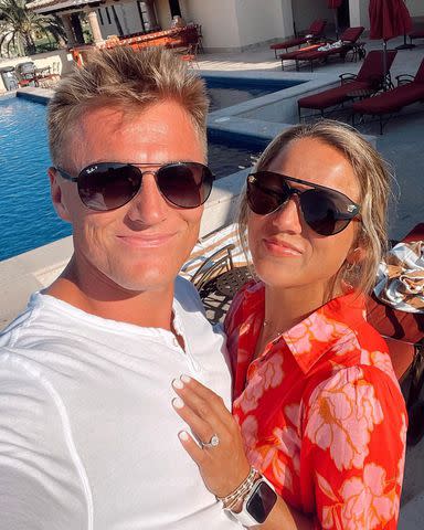 <p>Bo Nix/Instagram</p> Bo Nix and his wife Izzy Nix