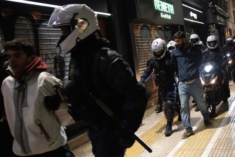 Rally marking the 2008 police shooting of 15-year-old student Alexandros Grigoropoulos in Athens