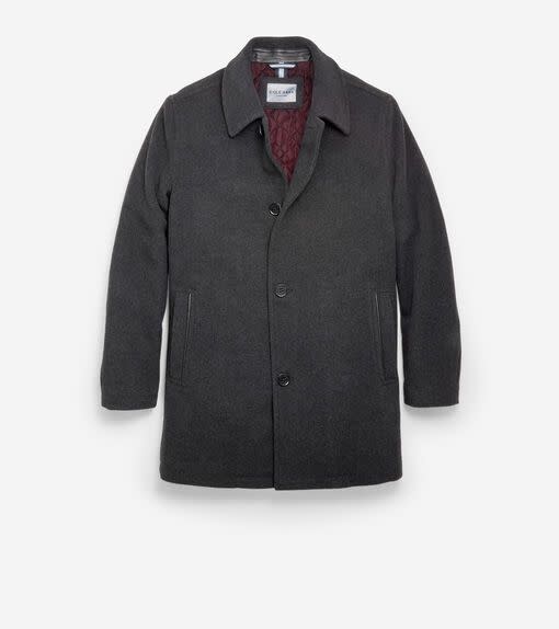 Men's Wool Car Coat