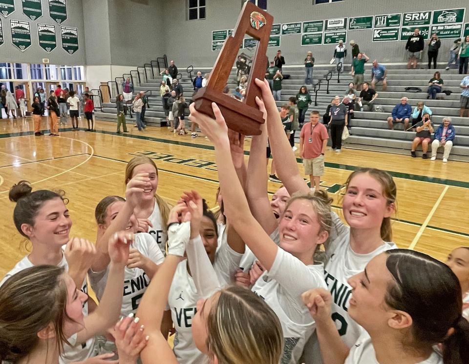 After hoisting the Class 7A-Region 10 district title Friday at home with a win over Sarasota, the two teams will hook up again in the regional quarterfinals 7 p.m. Thursday after the FHSAA announced the regional brackets Sunday afternoon.