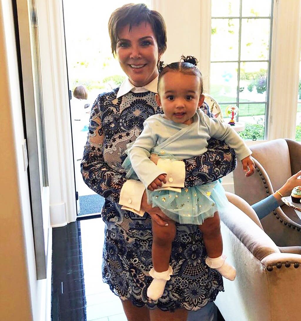 Kris Jenner Celebrate Granddaughter Chicago's 4th Birthday