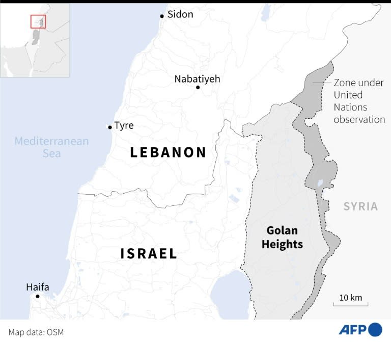 The border area between Lebanon and Israel (Sabrina BLANCHARD)