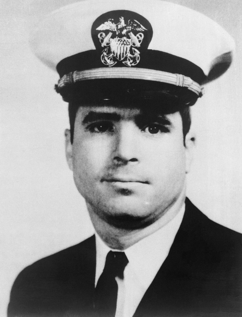 <p>Portrait of John Sidney McCain III. (Photo: Bettmann/Getty Images) </p>