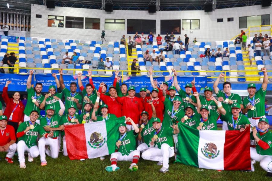 ¡Orgullo BC! Beisbolistas bajacalifornianos logran oro con México en Juegos Centroamericanos y del Caribe 2023