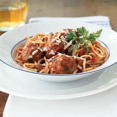 Spaghetti and Meatballs