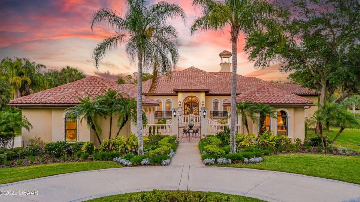 Recognized as “Villa Constancia,” this McCarthy Builders’ Showcase Estate is in Ormond Beach’s highly sought-after Halifax Plantation community.