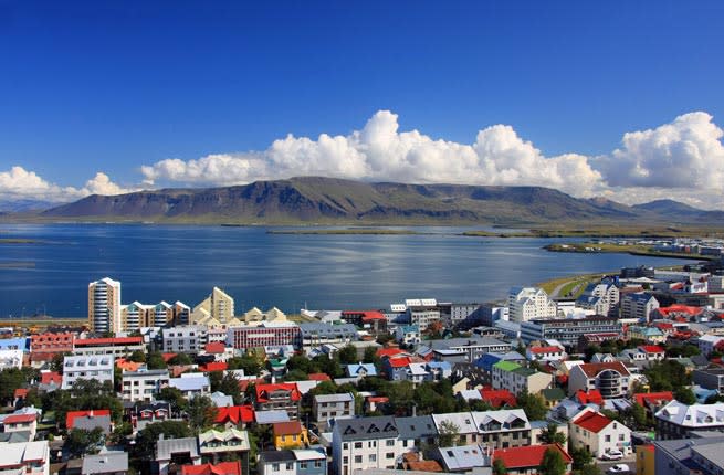 <p><b>Place: </b>Reykjavik</p> <p><b>Where:</b> Iceland</p> <p>Outdoor activities are king in . Base yourself in the capital for easy day trips to virtually any corner of the country, beauty spot, or adventurous activity. Iceland frequently tops solo travelers' lists of most user-friendly destinations. In , hang out at , a social meeting hub where travelers and locals casually dine, wash laundry, drink coffee, read books, and share travel tips.</p>