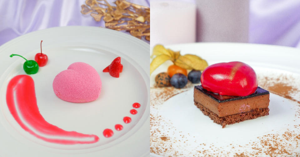 Collage of lawry's desserts
