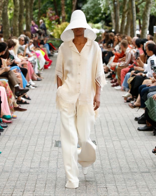 <p>A look from the Adam Lippes Spring 2023 collection. <em>Photo: </em><em>Dan Lecca/Courtesy of Adam Lippes</em></p>