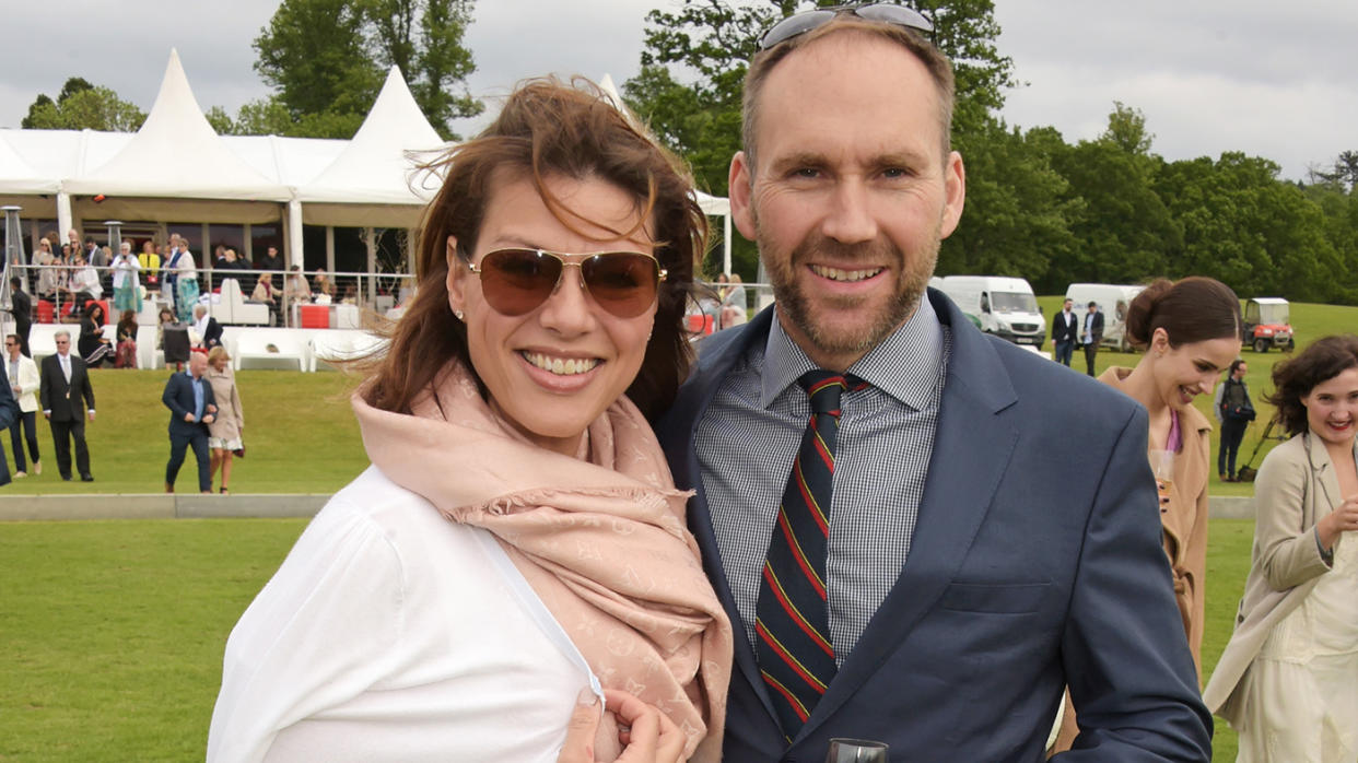 Kate Silverton finally walked down the aisle with Mike Heron in 2010 (image: Getty Images)