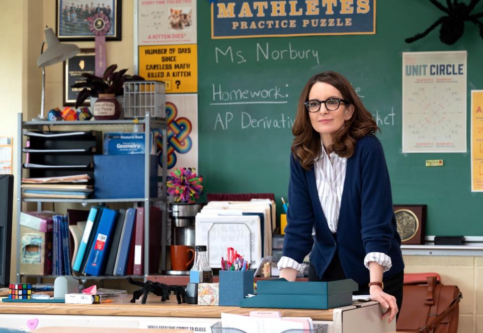 Tina Fey in ‘Mean Girls’ (© 2023 Paramount Pictures.)