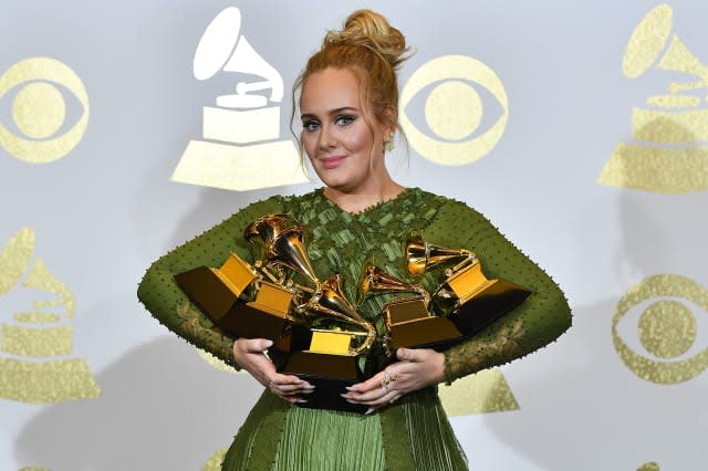 59th GRAMMY Awards -  Press Room