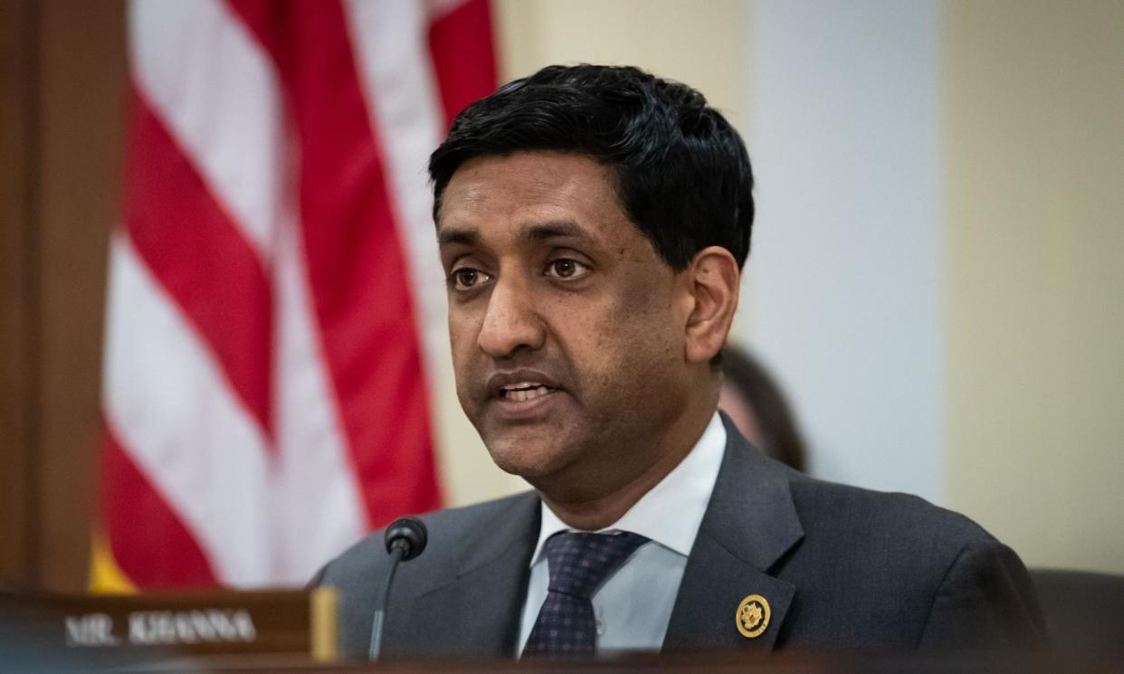 <span>Ro Khanna at a roundtable on supreme court ethics hosted in Washington DC, on 11 June 2024.</span><span>Photograph: Allison Bailey/NurPhoto/REX/Shutterstock</span>