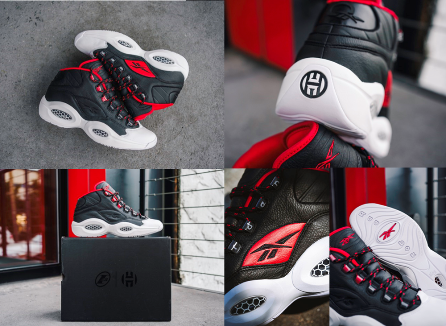 官方新聞/ Reebok 與adidas 再次攜手Question Mid 'OG Meets OG' 致敬Allen Iverson 及James  Harden 兩大球星