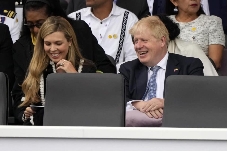 The Times story claimed Mr Johnson tried to appoint his now wife Carrie Johnson to a Government role (Frank Augustein/PA) (PA Wire)