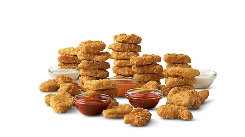 40 McDonald's chicken McNuggets