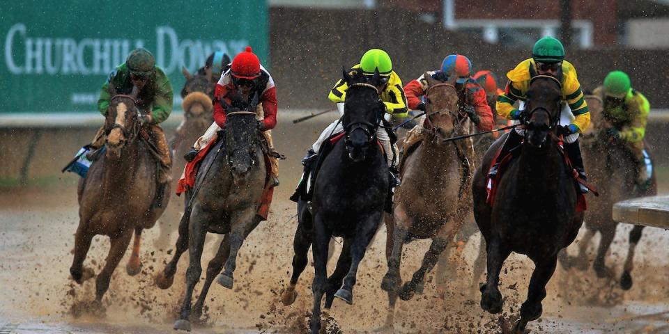 horse race mud challenge