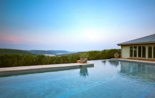 Cool off in the pool at Travaasa near Austin in Texas.