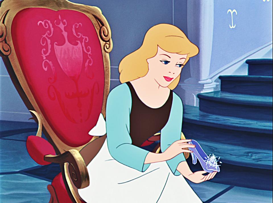 Cinderella's glass slipper evaded the magic curse (Disney)