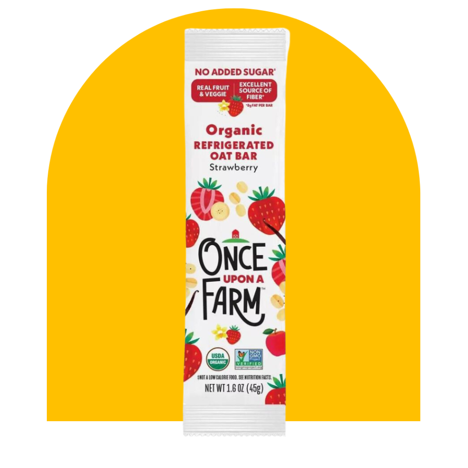 <p><a href="https://go.redirectingat.com?id=74968X1596630&url=https%3A%2F%2Fwww.target.com%2Fp%2Fonce-upon-a-farm-strawberry-organic-refrigerated-oat-bar-1-6oz%2F-%2FA-89193698&sref=https%3A%2F%2Fwww.goodhousekeeping.com%2Fhealth%2Fdiet-nutrition%2Fa60006353%2Fbest-snack-awards-2024%2F" rel="nofollow noopener" target="_blank" data-ylk="slk:Shop Now;elm:context_link;itc:0;sec:content-canvas" class="link ">Shop Now</a></p><p>Strawberry Organic Refrigerated Oat Bar</p><p>target.com</p><p>$2.99</p>