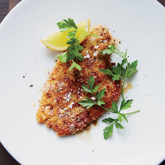 Pan-Fried Flounder with Lemon Butter Sauce