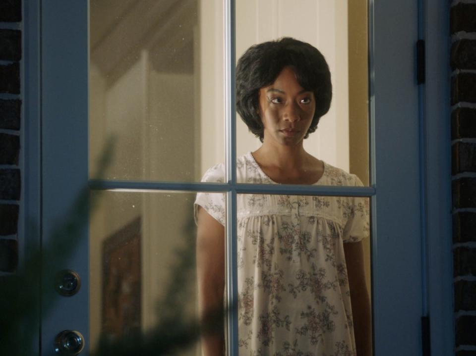 Betty Gabriel is wonderfully creepy in Jordan Peele's 'Get Out' (© 2017 Universal City Studios Production, LLLP.  All Rights Reserved.)
