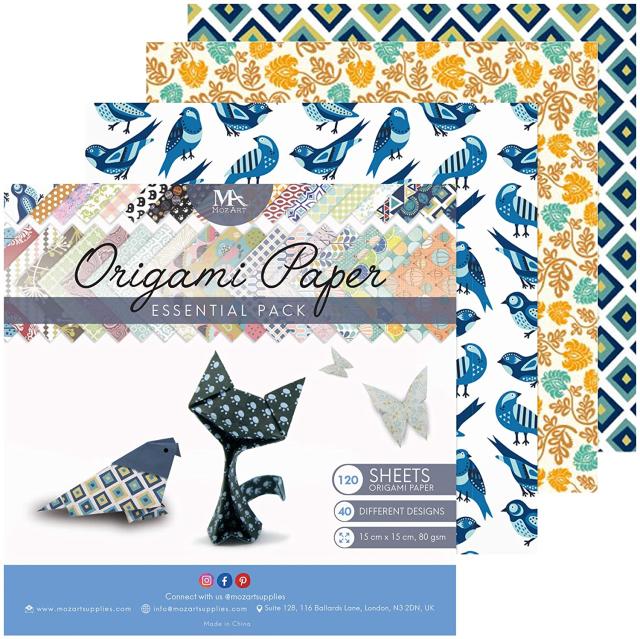 Origami Paper Kit,100 Sheets Origami Paper 8 x 8 inch Square