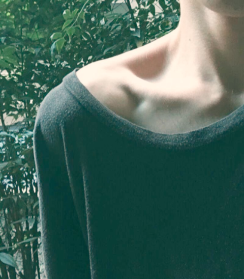 The term 'celebrates' protruding ribs, hips, collarbones. Photo: Instagram