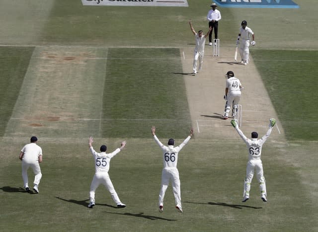 Sam Curran dismissed Tom Latham