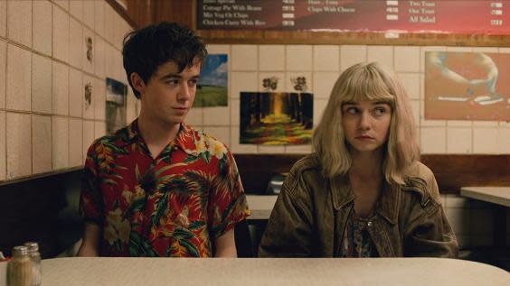 Alex Lawther and Jessica Barden in ‘The End of the F***ing World’ (Netflix/Channel 4)