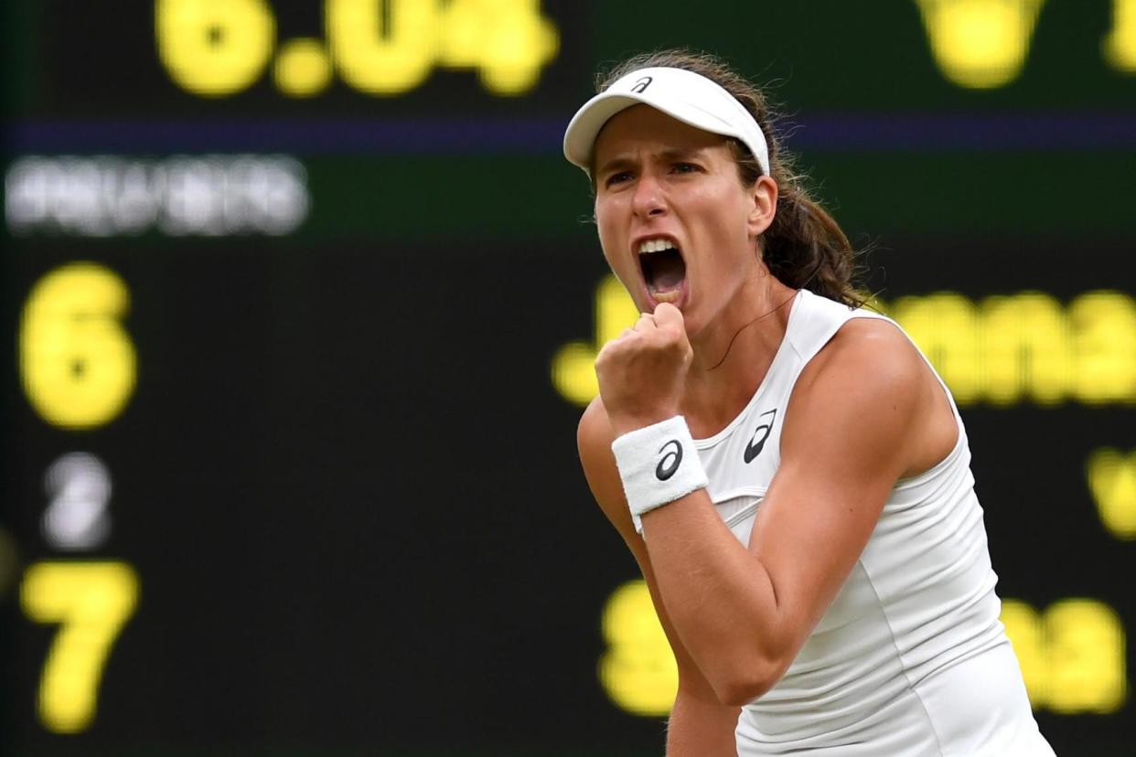 Johanna Konta had a glorious run at Wimbledon: Getty Images