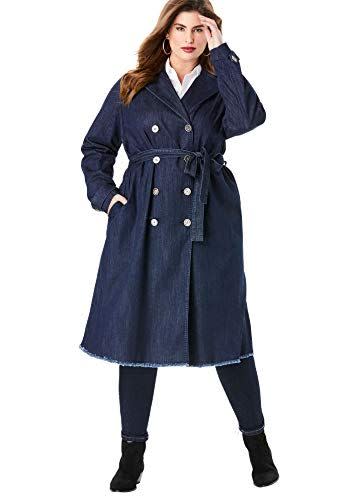 Denim Trench Coat